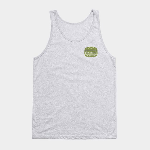 Tegridy Burgers Tank Top by huckblade